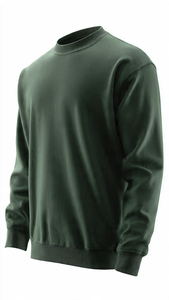 Men's Crew Neck Sweatshirt Fleece <b>Pullover</b> Long Sleeve Blank Casual <b>Jumper</b> Winter Sweater Wholesale Custom Logo - Product Image 3