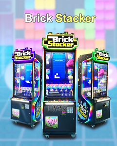 Brick Stacker Arcade Game Machine Luxury Coin Operated Electronic <b>Block</b> Stacking Simulator Major Minor Prize Outlet Game - Product Image 6