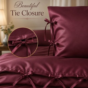 High Quality 300 TC Bamboo Duvet Tie Soft Durable Bedding Closure Accessory for Duvet Covers Quilts and <b>Comforters</b> for Sale - Product Image 5