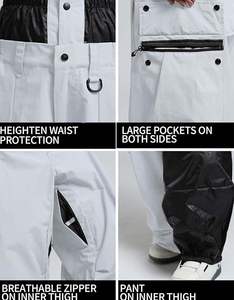 Pantalones de nieve baratos en oferta, pantalones de esquí térmicos con forro polar, impermeables, a prueba de viento, ropa para snowboard y deportes al aire libre, venta al por mayor. - Product Image 5