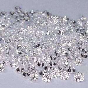 Diamants synthétiques certifiés de laboratoire, taille brillant, couleur D, clarté VVS2/VS1, 0,75-0,80 carats, pour la fabrication de bijoux (échantillon) - Product Image 3