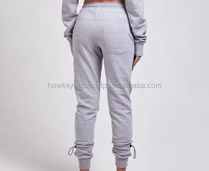 Alta calidad mañana corriendo estilo suelto entrenamiento desgaste cintura cuerda diseño deportes pantalones Joggers para mujeres - Product Image 2