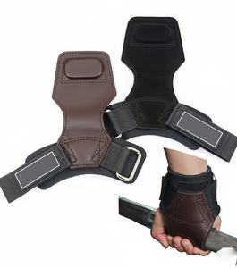 Guantes de Cuero Genuino para Levantamiento de Pesas, Protección Completa de la Palma, Guantes de Cuero para Entrenamiento de Fuerza y Fitness - Product Image 6