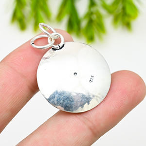 925 Silver <b>Garnet</b> Statement Necklace-Luxury Jewelry - Product Image 3