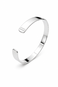 Bracelet classique en argent sterling plaqué rhodium pour femmes, unisexe et enfants - Modèle KLSB20833 - Product Image 1