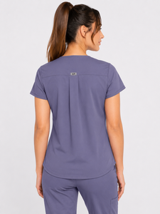 Conjuntos de Uniformes Médicos con Cuello en V y Logotipo Personalizado, Corte Holgado, Pantalones Deportivos, Transpirables y Ligeros, para Dentistas, Enfermeras y Doctores - Product Image 6