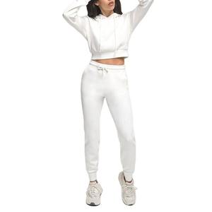 Personnalisé Gym Femmes Fitness Confortable Femmes Streetwear À Manches Longues Crop Top Sportif Sweats À Capuche Vierges - Product Image 3