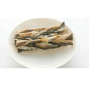 개를위한 맛있는 건조 생선 간식 오메가-3 풍부한 연어 기초 생선 피부 500 그램 TAKIMEX 공장 베트남