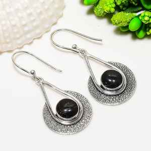 c And Copper <b>Dangle</b> <b>Earrings</b> 925 Sterling Silver Handmade Gemstone Jewelry Luxury Gift For Women - Product Image 1
