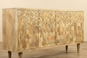 Modern design solid mango wood large <b>sideboard</b> - Product Image 3