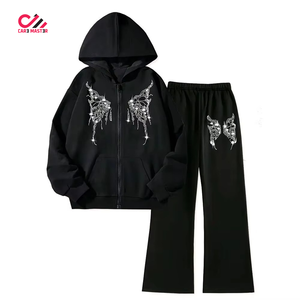 Producto de Alta Demanda, Ropa de Invierno, Chándal con Pedrería, Chándales de Algodón Transpirable con Logotipo Personalizado de Alta Calidad para Hombre - Product Image 1