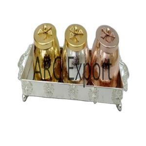 Hot Selling <b>Mini</b> <b>Chocolate</b> Bowls Creative Metal Silver Plated <b>Chocolate</b> Platter With Silver Gold Copper Hammered Dry Fruit Jars - Product Image 1