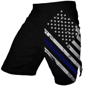 Shorts d'entraînement MMA et Muay Thai personnalisables 2026 - Séchage rapide, respirant, polyester/coton, vêtements de sport, service OEM - Product Image 1