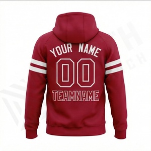 Hoodie surdimensionné élégant pour homme, design vintage délavé avec poche avant, confortable, personnalisable pour l'hiver. - Product Image 2