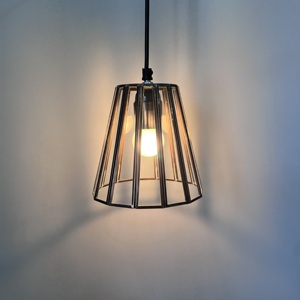 Black Glass Bell Pendant <b>Light</b> LED Hanging Soft Warm White <b>Small</b> Living Room <b>Ceiling</b> Lamp - Product Image 4