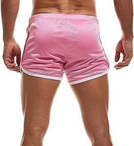 Pantalones Cortos Deportivos para Hombre, con Logotipo Frontal, de Algodón y Elastano, Transpirables, de Secado Rápido, Resistentes al Viento, para Entrenamiento y Gimnasio - Product Image 2