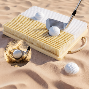 Tappetino da Golf per Allenamento Indoor e Outdoor per Principianti, Portatile con Sabbiera Profonda e Superficiale per Pratica di Chipping e Colpi - Product Image 3