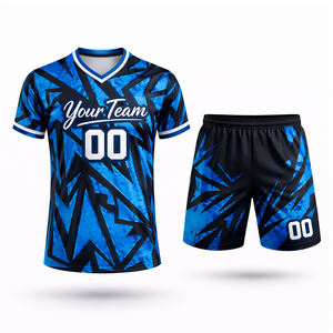 Ensemble de maillot et short de sport antibactérien 100% polyester de haute qualité pour hommes et femmes, nouvelle arrivée, prix avantageux - Product Image 1