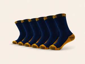 Custom Made Logo Crew Sports <b>Socks</b>-Anti-Slip Anti-Bacterial & Breathable Multiple Colors Fully Customized - Product Image 1