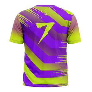 T-shirts de sublimation personnalisés en gros, impression numérique 3D, t-shirts en polyester 100% pour hommes - Product Image 6