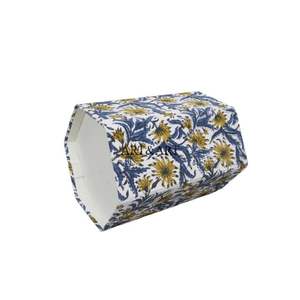 Contenedor de Basura de Cartón con Tapa Abierta y Diseño Floral, Ecológico, con Ruedas, Capacidad Personalizada, Logotipo Personalizado de Alta Calidad para Interiores y Exteriores - Product Image 4