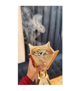 Soporte de madera hecho a mano para incienso Bakhoor, para decoración de interiores, quema de incienso de larga duración y fragancia relajante, producto más vendido. - Product Image 1