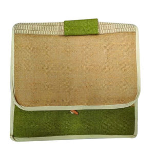 Stylish Corporate Jute <b>File</b> Organizer Bag for Business Documents - Product Image 4