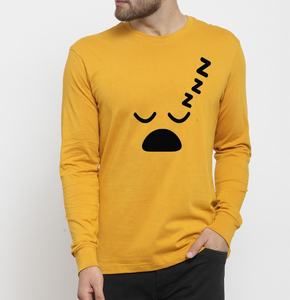 T-shirt à manches longues 100% coton pour homme, prix de gros pas cher, coupe ample, séchage rapide, protection UV. - Product Image 5