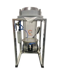 Nouvelle machine de filtration d'huile sous vide Gorek Technologies Premium 1.5HP 1125W 40L/H, purificateur d'huile alimentaire, pompe scellée, filtre en acier inoxydable - Product Image 4
