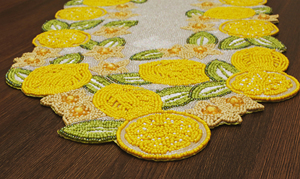 ผ้าคาดโต๊ะถักลายลูกปัดสำหรับตกแต่งโต๊ะและห้องครัวแผ่นปูสำหรับตกแต่งบ้าน - Product Image 3