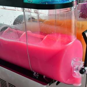 Machine à Slush, Machine à Boissons Glacées, Machine à Slush pour Margaritas, Distributeur de Boissons d'Été 12Lx3 Réservoirs, Équipement de Bar pour Restaurants - Product Image 5
