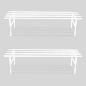 Heavy Duty Rectangle Ladder <b>Shelf</b> Modern Asian Design Pre-Assembled for <b>Desktop</b> & Outdoor/Indoor Use Eco-Friendly - Product Image 3