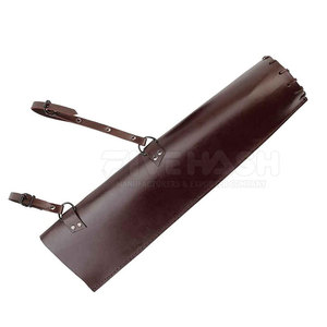 Sacoche de tir à l'arc en cuir pour homme, style vintage, coutures robustes, sangle réglable, confortable à porter, équipement de chasse et d'entraînement - Product Image 5