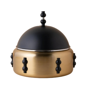 Wholesale Top Quality Stainless Steel Casserole Dish Modern Gold Finish Hot Pot <b>Server</b> for Hotel & Restaurant Dining - Product Image 2