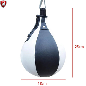 Balón de velocidad de boxeo con forma de pera de PU, saco de boxeo giratorio, balón de entrenamiento de fitness, inflable de cuero - Product Image 5