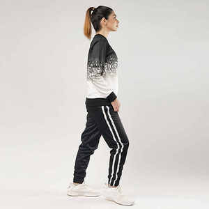 Conjunto de 2 Piezas de Traje Deportivo y Body para Actuaciones en Escenario, Unisex, con Logotipo Personalizado, Material de Spandex/Poliéster, para Bailarines Adultos - Product Image 2