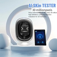 Analyseur de peau professionnel 3D IA 2026, scanner facial, miroir magique, machine d'analyse cutanée numérique pour salon (AU)