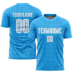 Uniformes de Fútbol para Hombre, Transpirables, de Poliéster Liso, de Secado Rápido, Conjunto de Camiseta y Pantalones Cortos de Fútbol, Kits de Fútbol OEM - Product Image 5