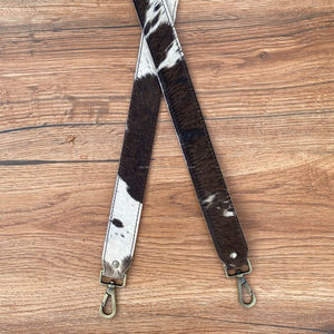 กระเป๋าหนังวัวแบบตะวันตกสำหรับเปลี่ยนสายกล้องและสายกีตาร์พร้อมห่วงทองเหลืองโบราณ - Product Image 3