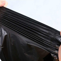 Sacs poubelle noirs robustes et résistants, biodégradables, en plastique, rouleau de sacs poubelle, grand format, 13 à 30 gallons, LDPE HDPE, vente en gros d'usine