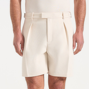 <b>Men's</b> for Oxford Bermuda Shorts Mid Waist Drawstring Closure Casual Solid Color Pockets Breathable Canvas Quick Dry Gym - Product Image 4