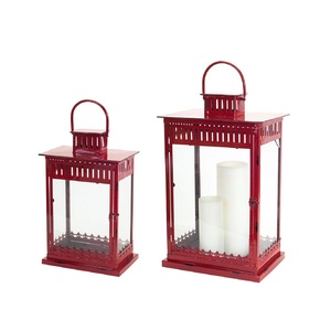 Best Arrival Elegant Handmade Iron Floor Hanging Lantern Outdoor Candlestick Holder Customizable Design Custom Size Shape - Product Image 2
