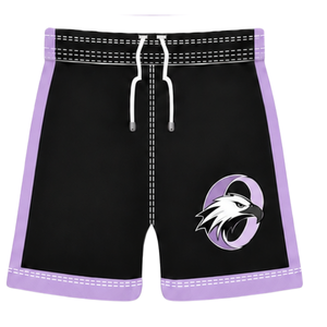 Custom Lavender Football Jersey <b>Shorts</b> Set Lightweight Athletic Team Uniform Training Wear Performance Sports Apparel Clothing - Product Image 6
