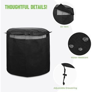 Cubierta para Freidora de Pavo sin Aceite Char-Broil Big Easy, Cubierta Impermeable Resistente para Ahumador, Accesorios para Barbacoa - Product Image 3