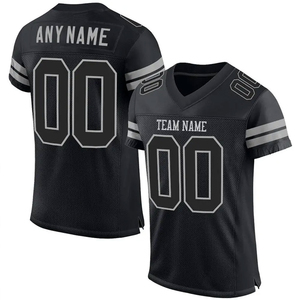 Fully Custom Adult American Football Jerseys 100% Polyester Breathable Quick Dry Unisex Fan Jersey - Product Image 1
