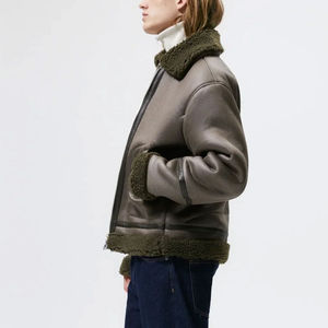 2026 Men's Winter <b>Canvas</b> <b>Jackets</b> Full Sleeves Windproof Eco-Friendly Fashion Wear Front Logo High Street Style - Product Image 4