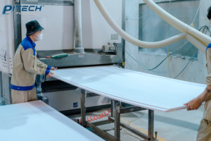 Pitech บอร์ดโฟมลามิเนต PVC ความหนาแน่นสูงเนื้อลายไม้พรีเมี่ยมจากเวียดนามโดยตรงสำหรับแผ่นพลาสติกเฟอร์นิเจอร์ - Product Image 3