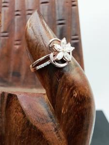 D'VINS JEWELS 18K Solid Gold <b>Rose</b> Gold Flower Diamond Engagement Ring Classic IGI Certified Marquise Cut Romantic Women's Fine - Product Image 6