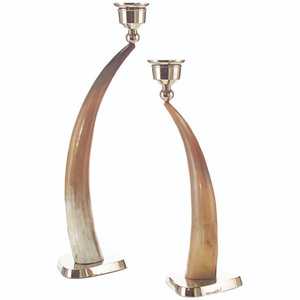 Portavelas de Cuerno de Lujo Hecho a Mano, Estilo Animal, Artículo Coleccionable para Decoración del Hogar y Uso en Exteriores - Product Image 5