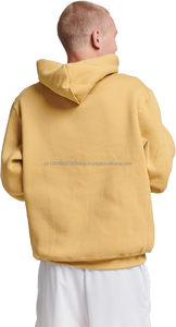 Sweat à capuche classique pour homme en coton polaire, design simple, manches longues - Product Image 3